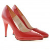 Chaussures élégantes femme 1244 verni rouge satiné