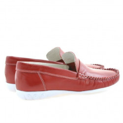 Mocassins femme 189 rouge
