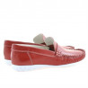 Mocassins femme 189 rouge