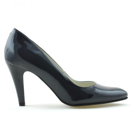 Chaussures élégantes femme 1234 vernis indigo