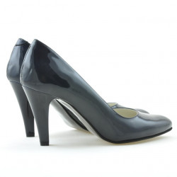 Chaussures élégantes femme 1234 vernis indigo