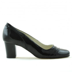 Chaussures élégantes femme 1217 vernis noir