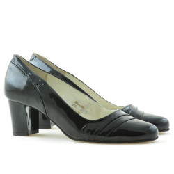 Chaussures élégantes femme 1217 vernis noir