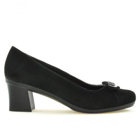 Chaussures casual / élégantes femme 628 noir velours