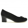 Chaussures casual / élégantes femme 628 noir velours