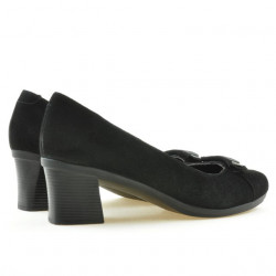 Chaussures casual / élégantes femme 628 noir velours
