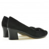 Chaussures casual / élégantes femme 628 noir velours