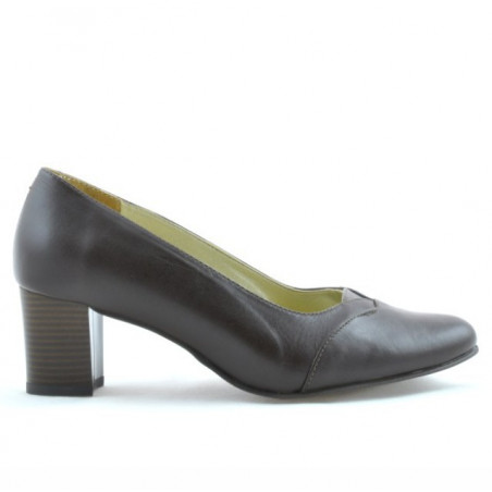Chaussures élégantes femme (modèle large) 1072xxl café