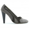 Chaussures élégantes femme 1208 sable antilope combiné