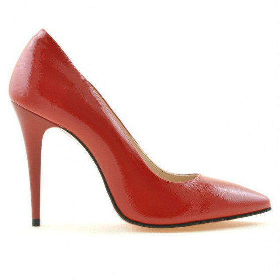 Chaussures élégantes femme 1241 vernis rouge satiné Chaussures élégantes femme 1241 vernis rouge satiné
