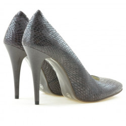 Chaussures élégantes femme 1241 croco violet