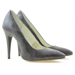 Chaussures élégantes femme 1241 croco violet