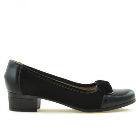 Chaussures casual / élégantes femme 650 vernis noir combiné