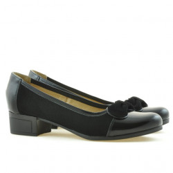 Chaussures casual / élégantes femme 650 vernis noir combiné