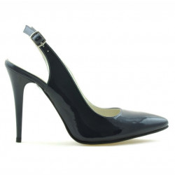 Sandales femme 1235 vernis indigo
