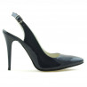Sandales femme 1235 vernis indigo