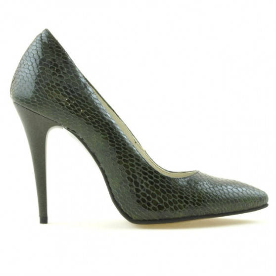 Chaussures élégantes femme 1241 croco vert Chaussures élégantes femme 1241 croco vert