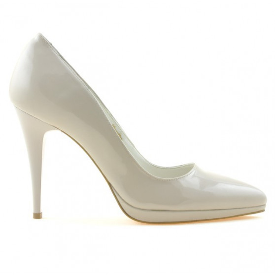 Chaussures élégantes femme 1244 vernis beige nacré Chaussures élégantes femme 1244 vernis beige nacré