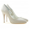 Chaussures élégantes femme 1244 vernis beige nacré