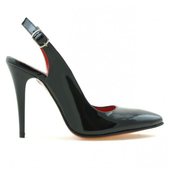 Sandales femme 1235 vernis noir Sandales femme 1235 vernis noir