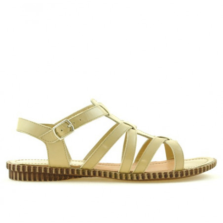 Sandales femme 595 beige 1