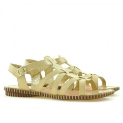 Sandales femme 595 beige 1