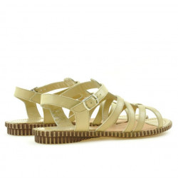 Sandales femme 595 beige 1