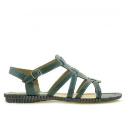 Sandales femme 595 vert