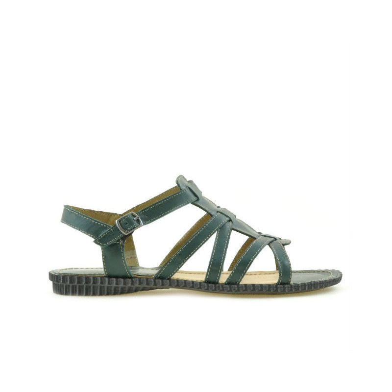 Sandales femme 595 vert