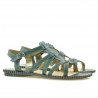Sandales femme 595 vert
