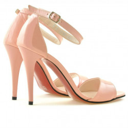 Sandales femme 1238 vernis rose